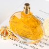 Glass Perfume Bottle With Gold Metal Zinc Alloy Crown Cap - Image 3